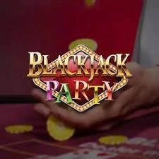 Blackjack Party logo – Live Dealer by Evolution at Spinarium