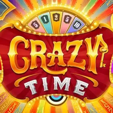 Crazy Time logo – Live Dealer by Evolution at Spinarium