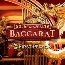 Golden Wealth Baccarat casino game by Evolution – featured logo at Spinarium