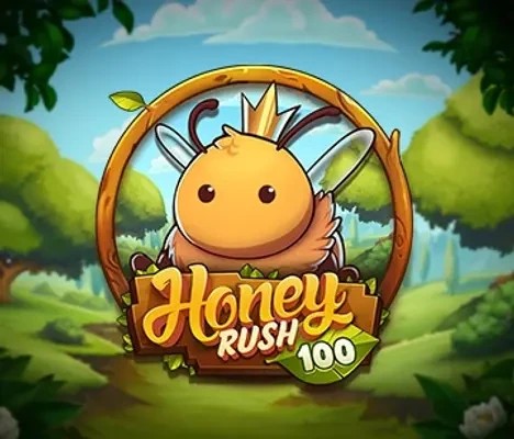 Honey Rush 100 slot logo by Play'n GO at Spinarium